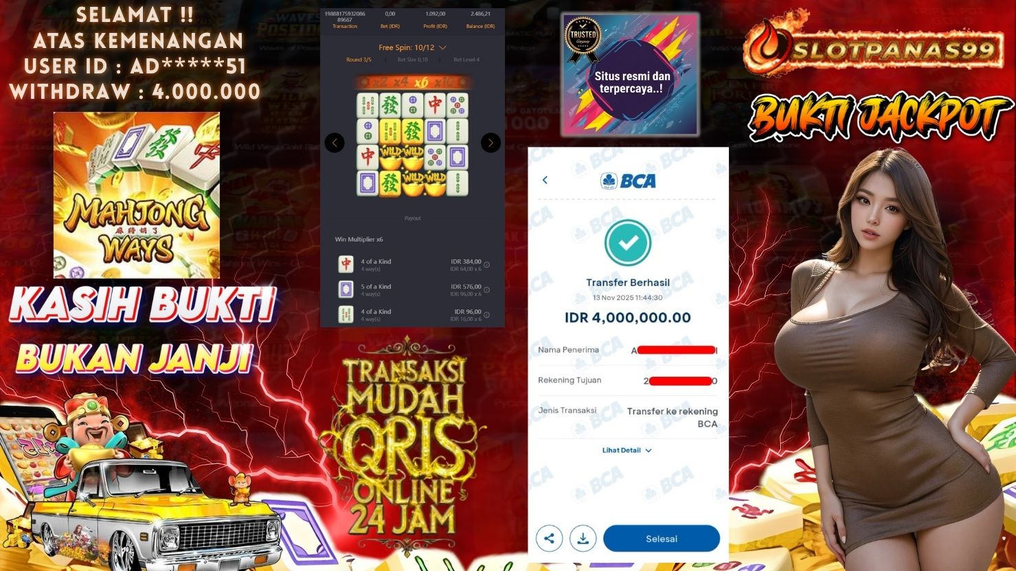 SLOTPANAS99 JACKPOT SLOT MAHJONG WAYS